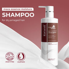 Karseell Argan Oil Shampoo foam lather demonstrates cleansing and nourishment