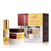Karseell collagen hair mask tube improves manageability and hydration from roots to tips.