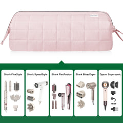 Karsyon protective middle partition safeguards wand and dryer from impacts