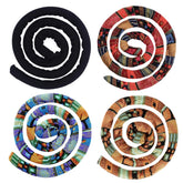 KATOCHUG Spiral Lock Hair Tie length closeup shows 24-inch size for flexible styling