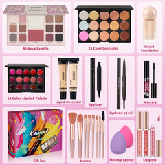 KAVCENT foundation and sponge set for smooth, even complexion application.