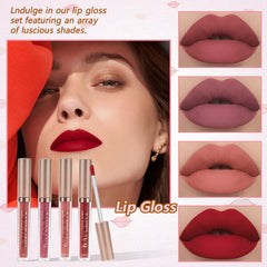 KAVCENT makeup kit lip gloss and contour stick for polished, versatile looks.