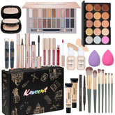 KAVCENT makeup set 20-color eyeshadow palette for versatile day-to-night looks