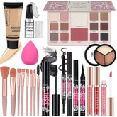 KAVCENT makeup set teens palette offers vibrant colors with easy blending for daily looks