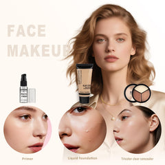 KAVCENT makeup set teens primer helps prep skin for longer wear