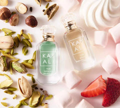 KAYALI Mini Yum duo packaging—collectible presentation for gifting or personal mini fragrance collection