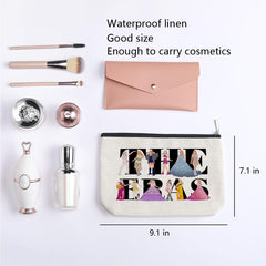 kdxpbpz Singer Makeup Bag double-sided graphics offer vibrant, gift-worthy styling.