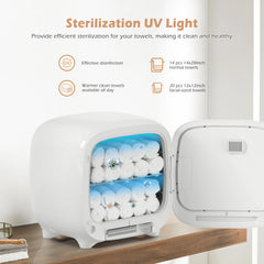 Keenray towel warmer with aromatherapy diffuser for customized fragrance