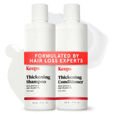 Keeps thickening shampoo bottle—promotes fuller-looking hair after use.