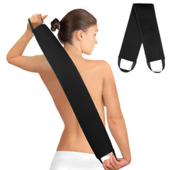 KELILO self Tanner back applicator with rope handle reaches back for easy, even application.