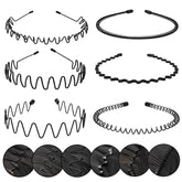 KELUBATU headbands six-pack variety for workouts and daily wear.