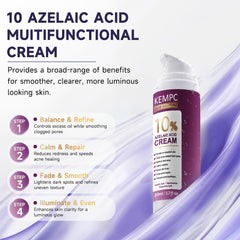 Kempc sensitive-skin-comfort-cream-swatch demonstrates gentle daily acne care.