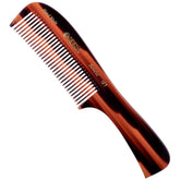 Kent 10T large detangler comb wide-teeth close-up for gentle detangling