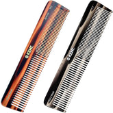 Kent 16T-16TG fine-tooth comb for daily grooming with precise detangling.