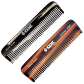 Kent A FOT pocket comb main angle shows compact travel design for on-the-go grooming.