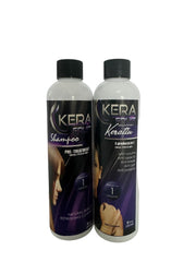 Kera Fruit Cirugia Capilar treatment bottle 8oz packaging for smoother frizz free hair