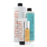Keragen Brazilian Keratin Smoothing Treatment bottle enables at-home salon-grade frizz control.