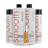 Keragen Brazilian Keratin Treatment bottle for at-home smoothing and frizz control.