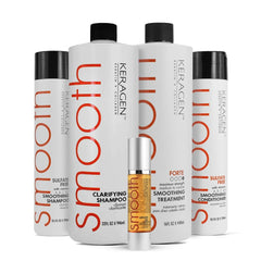Keragen Brazilian Keratin Treatment bottle for at-home smoothing and frizz control.