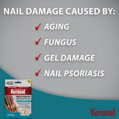 Kerasal nail patch on toenail illustrates discreet care during daily activities.
