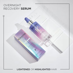 Kérastase Blond Absolu Cicanuit Serum pump-dispense reduces breakage while you sleep