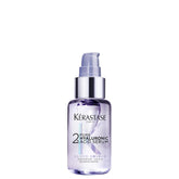 Kerastase Blond Absolu serum bottle closeup showing hydration for bleached hair.
