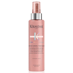 KÉRASTASE Chroma Absolu serum bottle closeup for color-treated hair hydration.