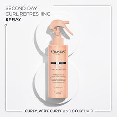 KÉRASTASE Curl Manifesto Refresh Absolu spray mist on dry hair for second-day refresh
