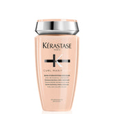 KÉRASTASE Curl Manifesto shampoo bottle delivers gentle cleanse and hydration for curls.