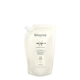 Kérastase Densifique refill pouch front view emphasizes eco-friendly packaging for fuller hair
