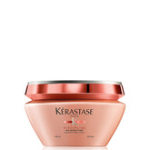 KÉRASTASE Maskeratine jar close-up for frizz-prone hair nourishment and shine.