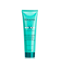 KERASTASE Extentioniste Thermique bottle showing heat protection up to 450°F for smooth styling