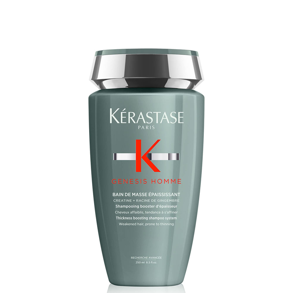 KÉRASTASE Genesis Homme Bain de Masse bottle-front shows premium design for stronger-looking hair