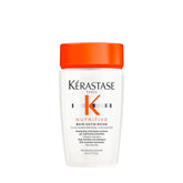KÉRASTASE Nutritive Bain Satin Riche shampoo bottle offers deep hydration for very dry hair