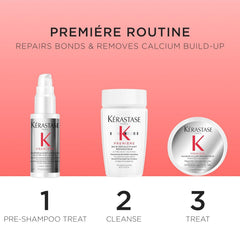 Kérastase Premiere Discovery set packaging signals limited-edition repair benefits.
