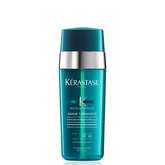 KERASTASE Resistance Serum Therapiste bottle close-up; repairing formula for very damaged hair