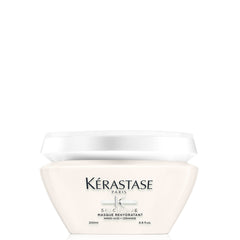 KÉRASTASE Specifique Rehydratant bottle close-up showing lightweight hydration for sensitive hair.