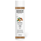 KERATIN RESEARCH KR 10oz bottle closeup showing salon-grade smoothing for home use.