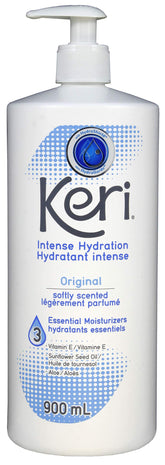 Keri Original Lotion 900ml bottle ready for daily hydration routine