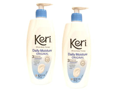 Keri Original Moisture Therapy 15 oz 2 pack bottle front showing label and size