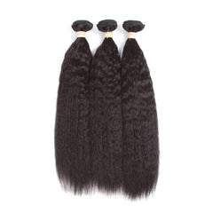 Kerriana Kinky Straight Bundles 20inch for dramatic, natural-looking volume.