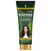 Kesh King anti-hairfall conditioner bottle front demonstrates nourishing herbal formula for healthier hair.