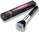 KESHIMA Duo-Fiber Stippling Brush close-up of soft bristles for an airbrushed finish.
