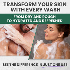 KESMEDIK Tea Tree Lavender ingredients panel highlights hyaluronic acid for hydration