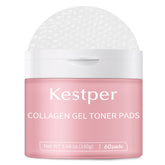 Kestper collagen gel toner pad packaging for easy daily skincare on the go