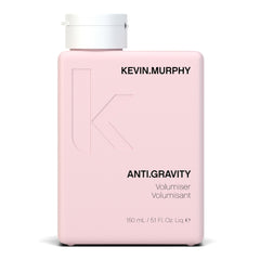 KEVIN.MURPHY ANTI.GRAVITY bottle with pump delivers weightless volume.