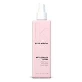 KEVIN.MURPHY ANTI.GRAVITY.SPRAY bottle shows weightless hold for voluminous, movable styles.