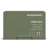 KEVIN.MURPHY FREE.HOLD paste tube closeup for flexible hold and natural shine.