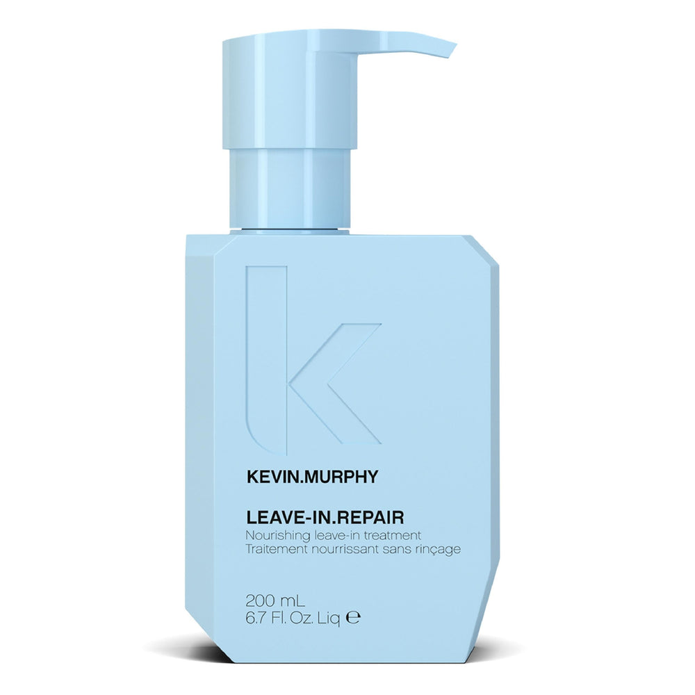 Kevin.Murphy LEAVE-IN.REPAIR bottle pour highlights glossy, manageable hair with heat protection
