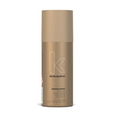 KEVIN.MURPHY Session.Spray bottle close-up highlighting long-lasting hold for all hair types.